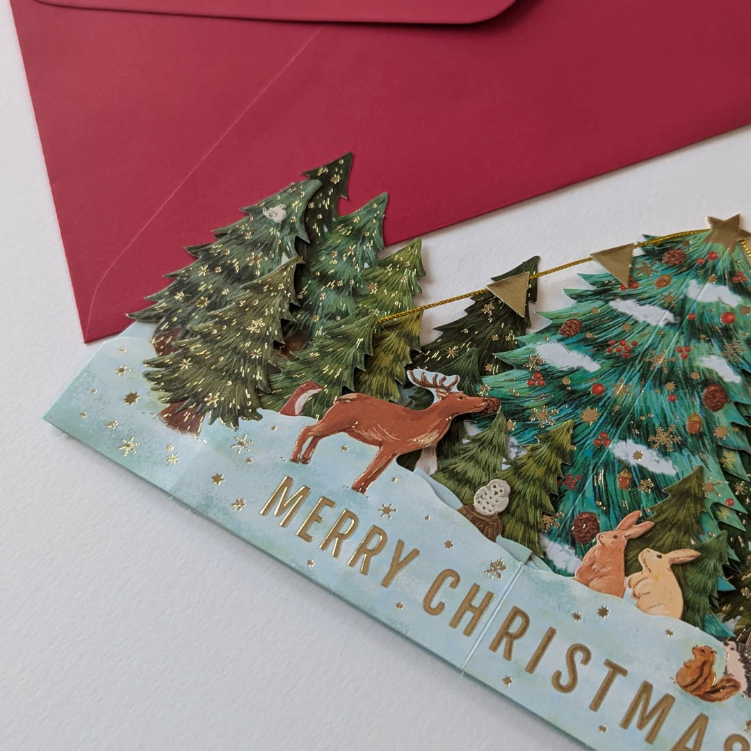 Carte Pop-Up Forêt Enchantée – Image 3