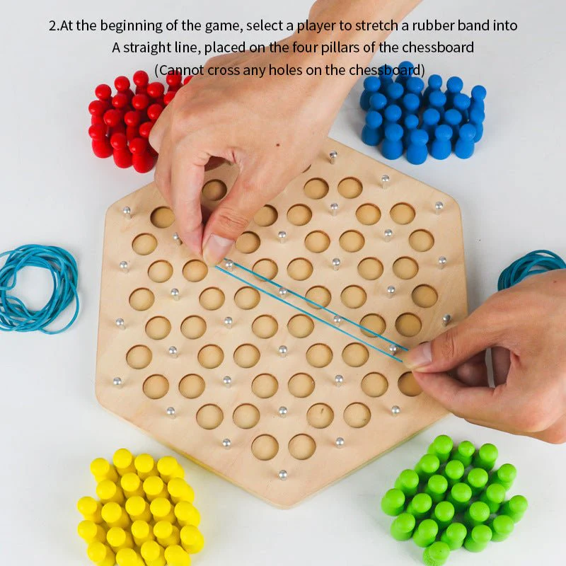 Jouets en bois géométriques – Image 2