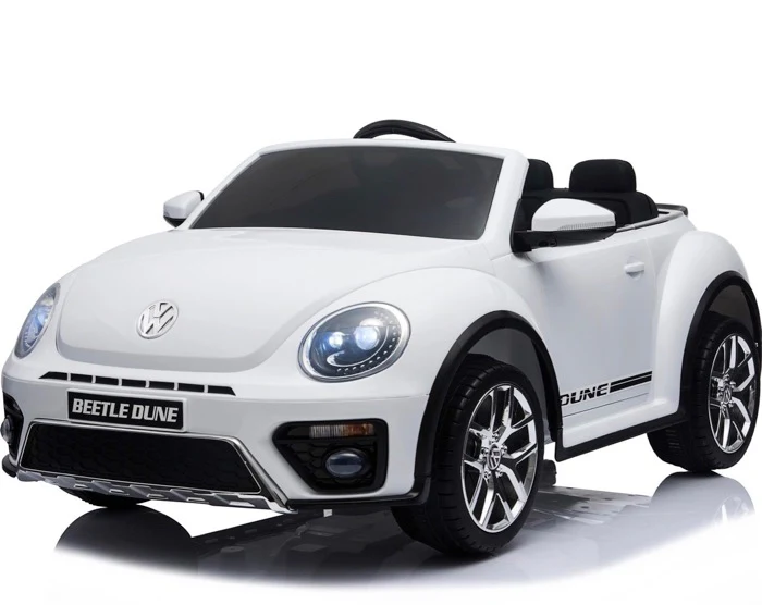 Volkswagen New Beetle Rose Voiture enfant électrique 12 volts monooplace – Image 6