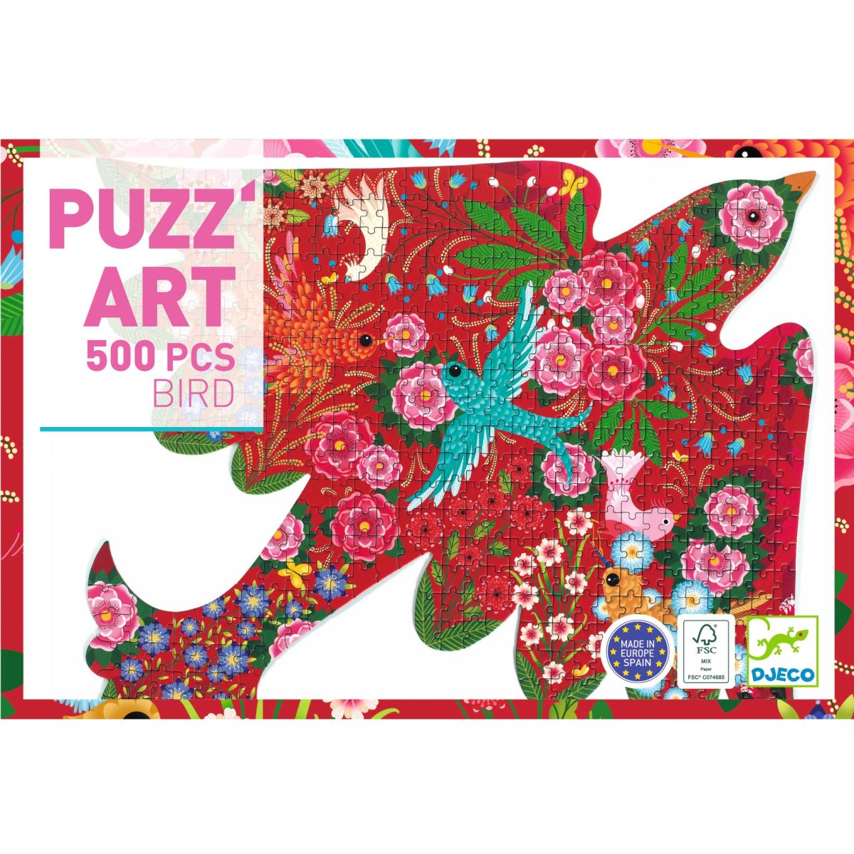 Puzz’Art – Oiseau – 500 Pièces