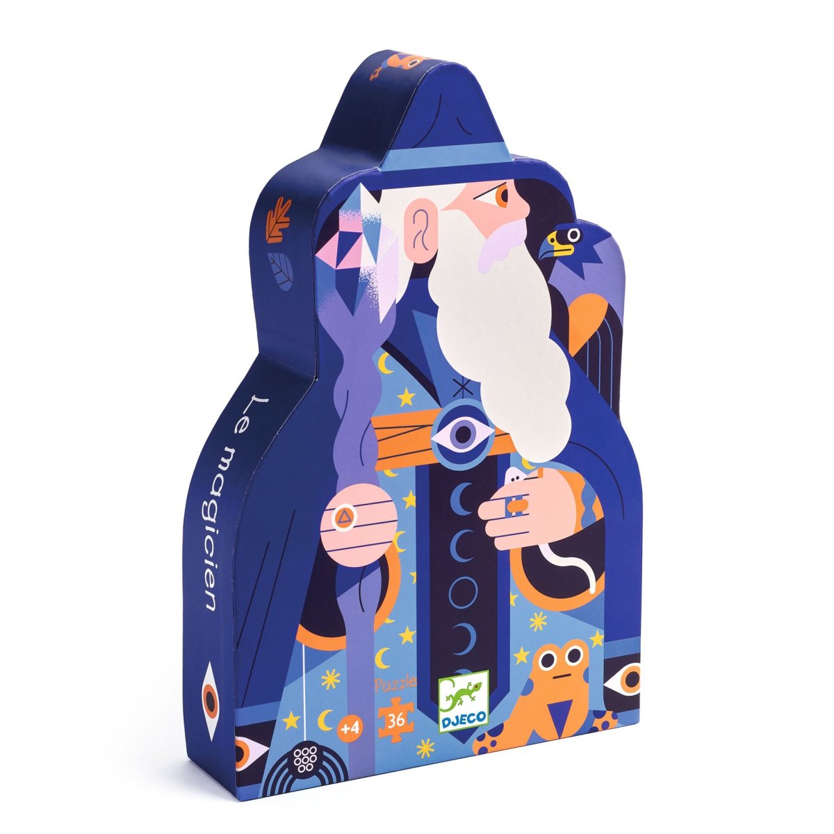 Puzzle Silhouette – Le Magicien au sceptre de Cristal – 36 Pcs